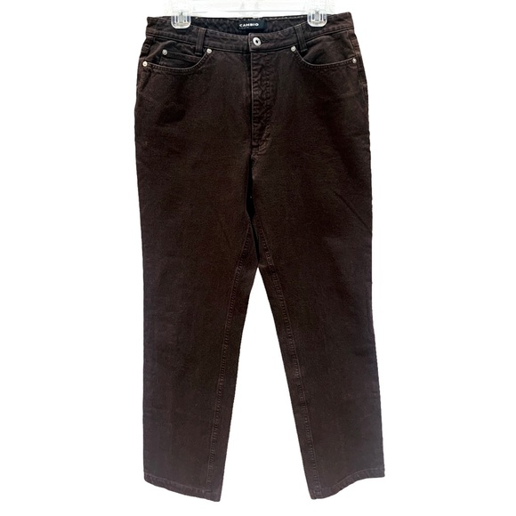 Cambio Jeans Cambio Sharon Jeans In Brown Are High Rise And